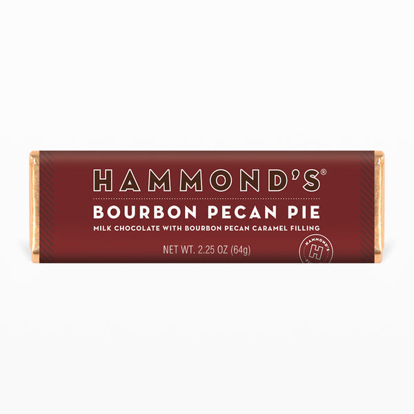 Hammond's Candies Bourbon Pecan Pie Milk Chocolate Bar
