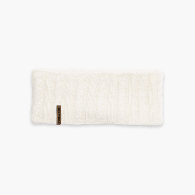 Turtle Fur Lambswool Tara Headband - Ivory Ivory