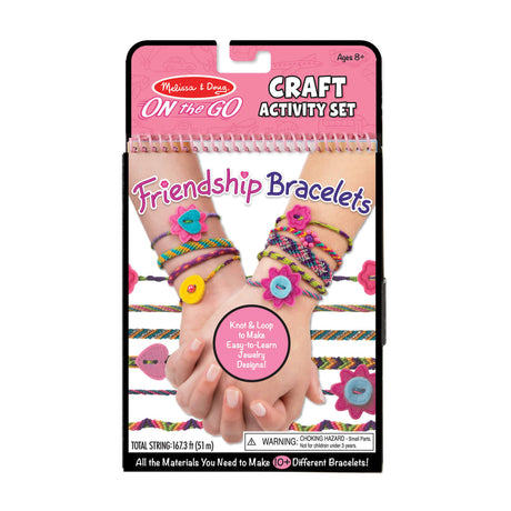 Melissa & Doug On-the-go Crafts- Friendship Bracelets Friendship bracelet