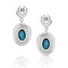 Montana Silversmiths Open Night Sky Turquoise Earrings