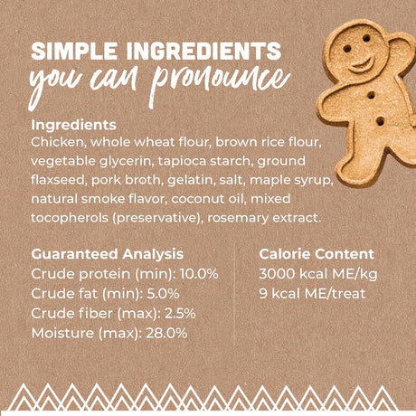 Buddy Biscuit Original Soft & Chewy Dog Treats (Roasted Chicken) - 6oz