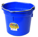 Miller MFG 20 Qt Flat Back Plastic Bucket Blue