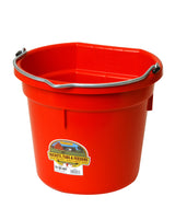 Miller MFG 20 Qt Flat Back Plastic Bucket