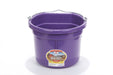 Miller MFG 8 Qt Flat Back Plastic Bucket Purple
