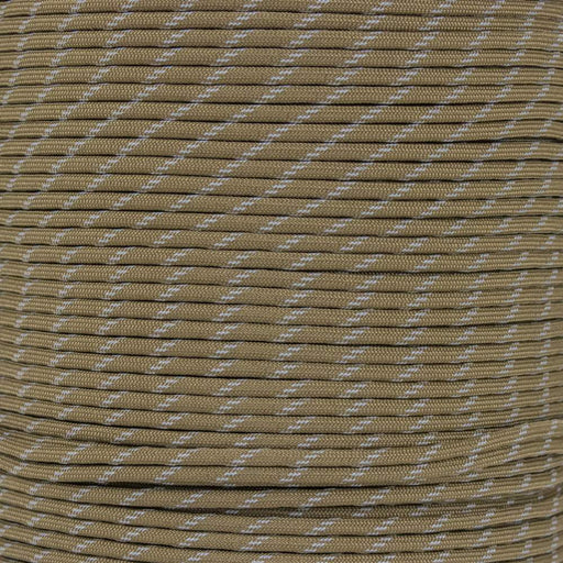 Jax Type Iii 550 Survival Paracord 100ft Hank Reflective (coyote) Coyote_cyrt