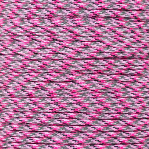 Jax Type Iii 550 Survival Paracord 100ft Hank (pretty Pink Camo) Pretty_pink_camo_pip