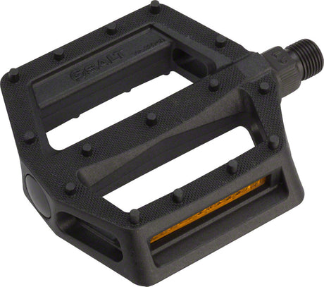 Salt Junior V2 Platform Pedals, Composite, 9/16 Black