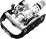 Wellgo Wpd-95b Single Side Clipless Pedals, Aluminum, 9/16 Black/chromoly