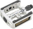 Wellgo Wg5 Platform Pedals, Aluminum, 9/16 Silver