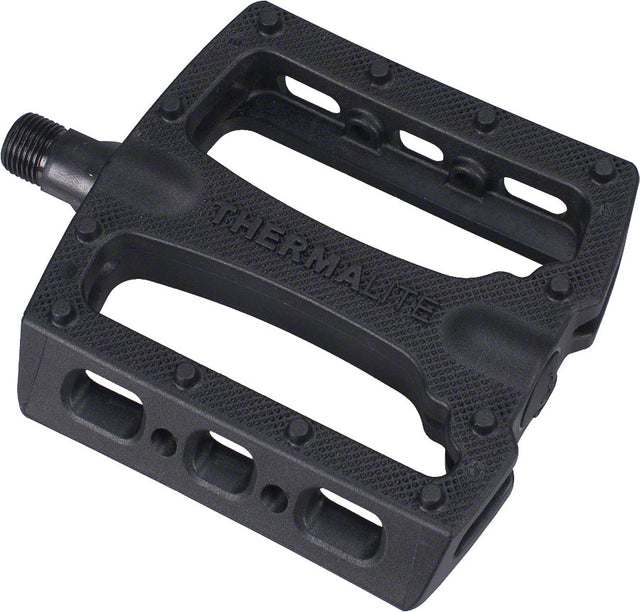 Stolen Thermalite Platform Pedals, Composite, 9/16, Black Black