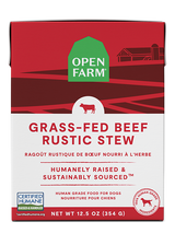 Open Farm Homestead Beef Rustic Stew Wet Dog Food - 12.5oz