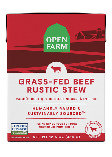 Open Farm Homestead Beef Rustic Stew Wet Dog Food - 12.5oz