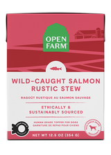 Open Farm Homestead Wild-Caught Salmon Rustic Stew Wet Dog Food - 12.5oz