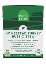 Open Farm Homestead Turkey Rustic Stew Wet Dog Food - 12.5oz