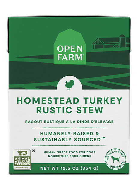 Open Farm Homestead Turkey Rustic Stew Wet Dog Food - 12.5oz