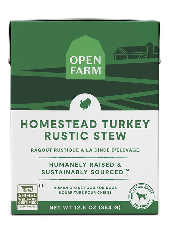 Open Farm Homestead Turkey Rustic Stew Wet Dog Food - 12.5oz