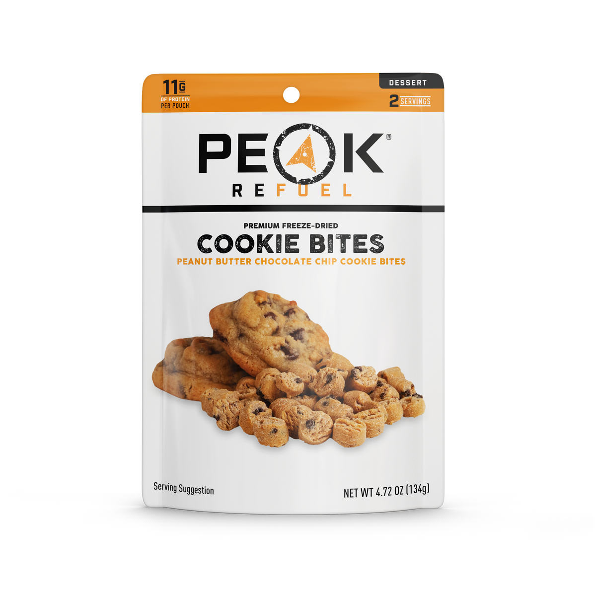 Chocolate Chip Peanut Butter Cookie Dough Bite Freeze Dried Meal