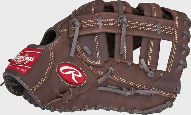 RAWLINGS Player Preferred 12.5In First Base Mitt RH Dark brown