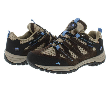 Pacific Mountain Women's Colorado Low Shoe - Chocolate/Navia Blue Chocolate/Navia Blue