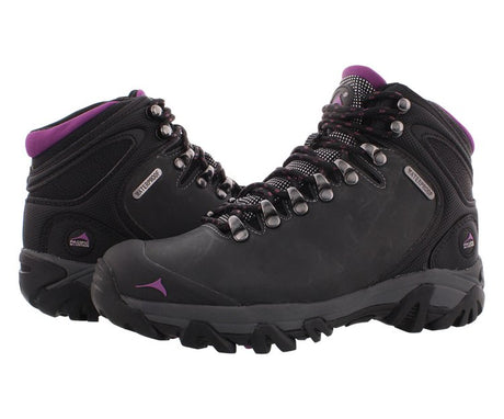 Pacific Mountain Women's Elbert Mid Boot Asphalt/Violet