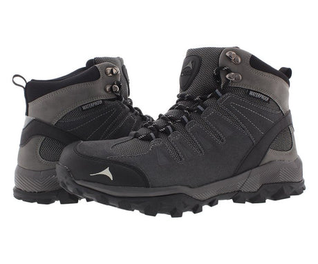 Pacific Mountain Men's Boulder Mid Boot Charcoal/Black