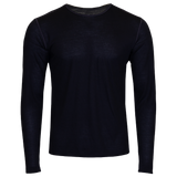 Polar Max Men's Single Layer Crewneck - Black Black