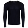 Polar Max Men's Single Layer Crewneck - Black Black