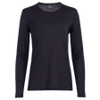 Polar Max Women's Single Layer Crewneck - Black Black