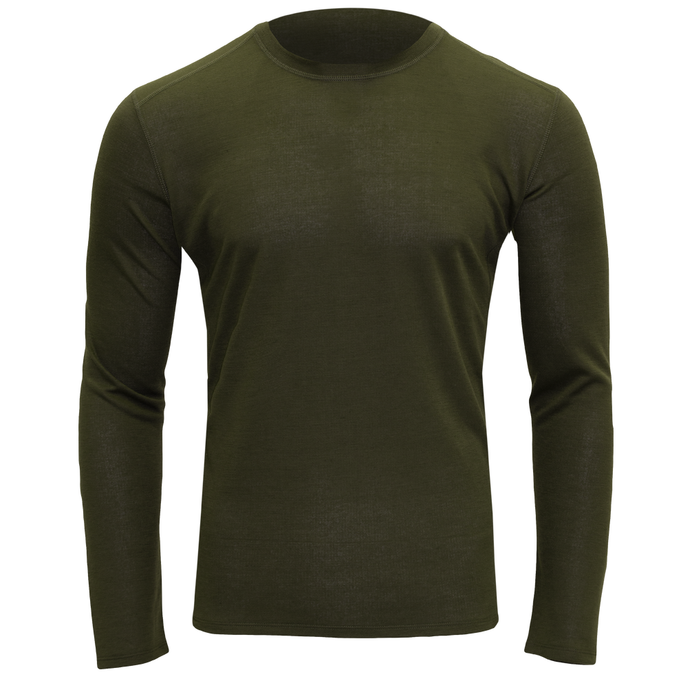 Polar Max Men's Double Layer Crewneck - OD Green OD Green