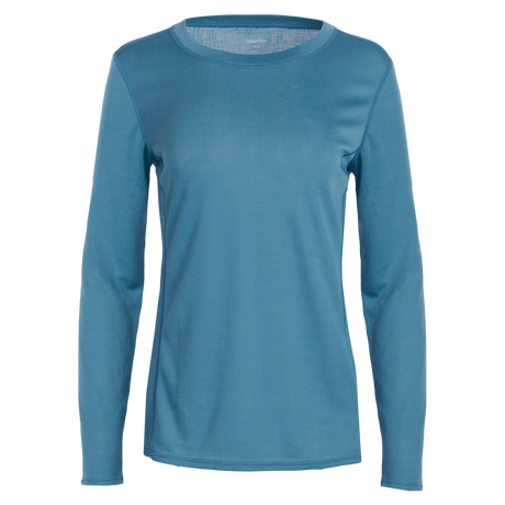 Polar Max Women's Double Layer Crewneck - Cross Country Blue Cross Country Blue