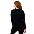 Polar Max Women's Double Layer Crewneck - Black Black