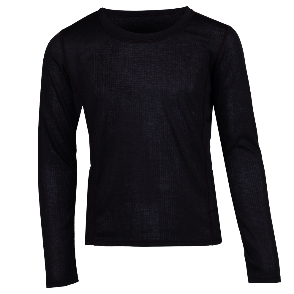 Polar Max Youth Double Layer Crewneck - Black Black