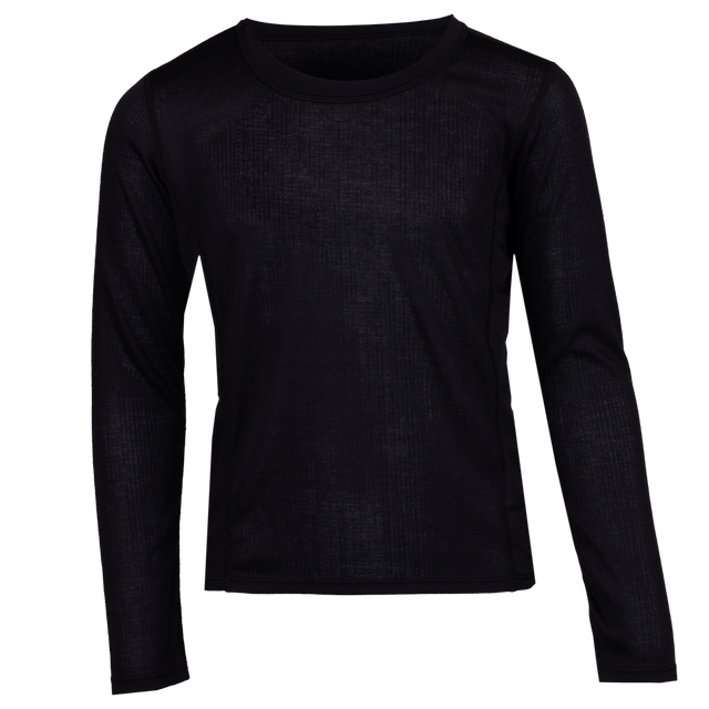 Polar Max Youth Double Layer Crewneck - Black Black