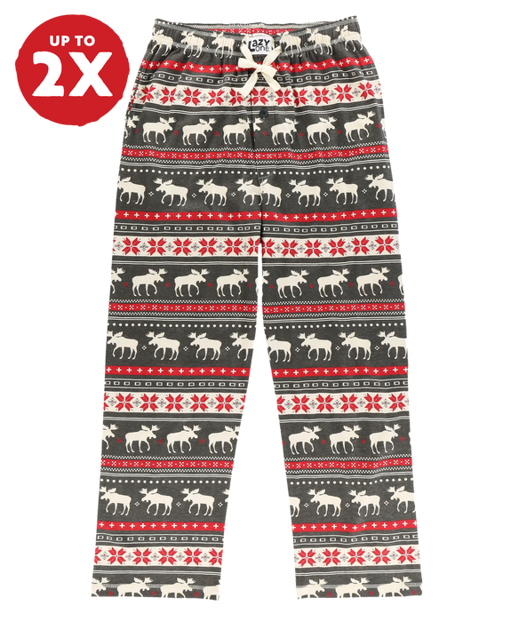 Lazy One Cabin Fair Isle Men's Pj Pant