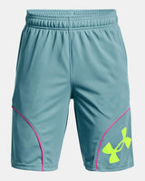 Under Armour Boys' Ua Perimeter Short Stlwtr/rblpnk/lmsrg