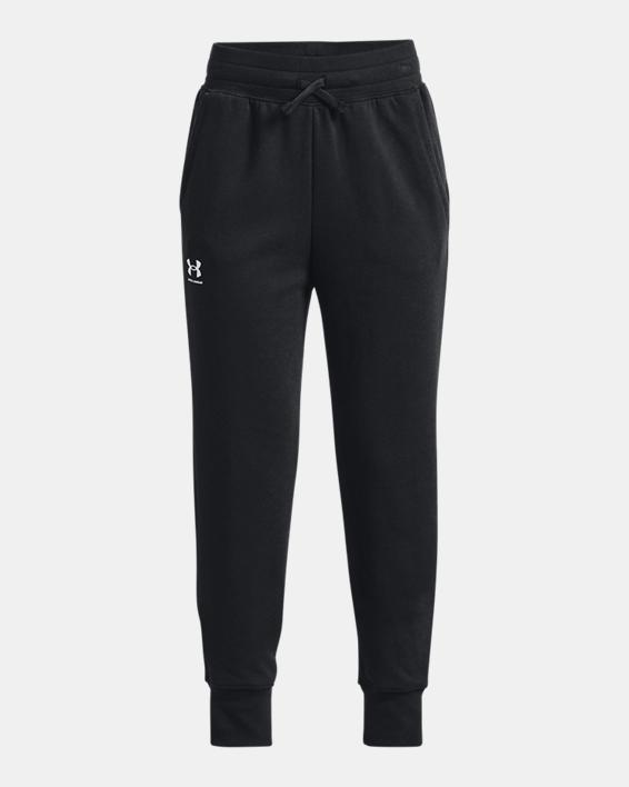 Under Armour Girls' Ua Rival Fleece Joggers Black/white