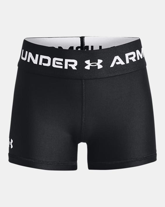 Under Armour Girls' Heatgear Shorty Black/white