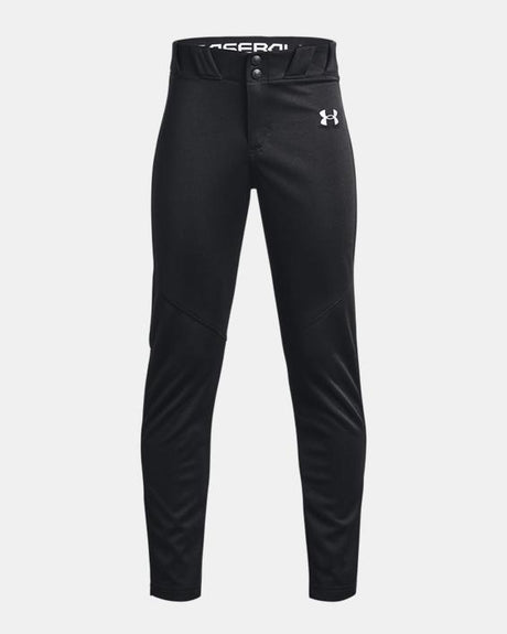 Under Armour Boys' Ua Utility Baseball Pant Black/white