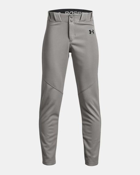 Under Armour Boys' Ua Utility Baseball Pant Gray/black