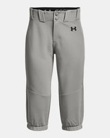 Under Armour Girls' Ua Utility Softball Pant Gray/black