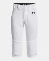 Under Armour Girls' Ua Utility Softball Pant White/black