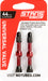 Stan's No Tubes Alloy Valve Stems - 44mm, Pair, Red Red