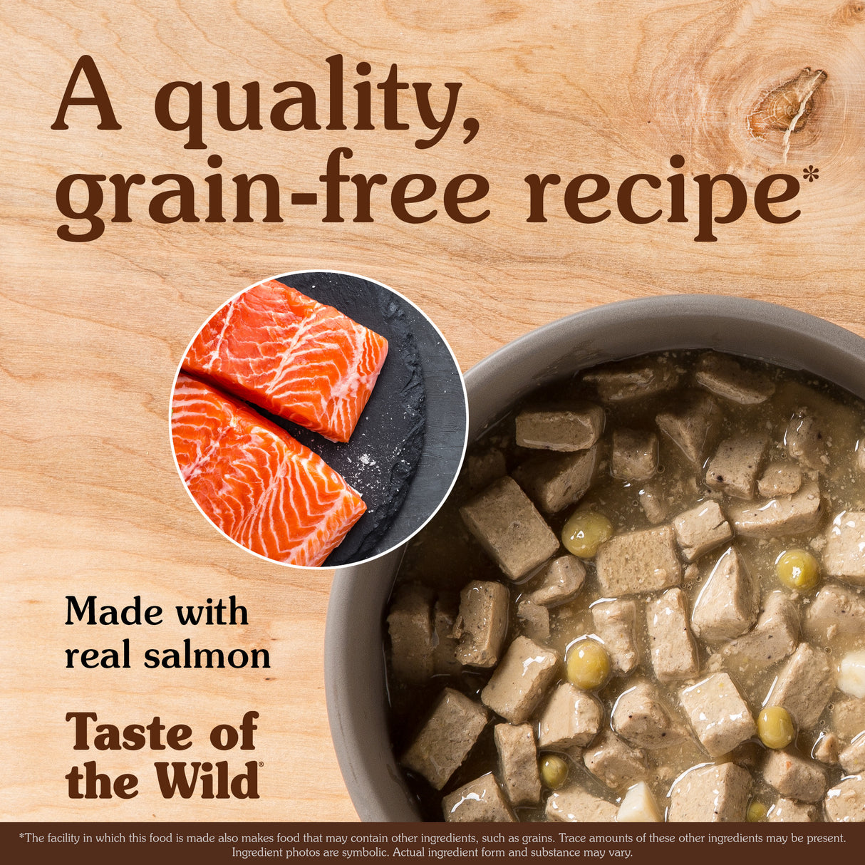 Taste of the Wild Pacific Stream Canine Recipe with Salmon in Gravy - 13.2 OZ Can