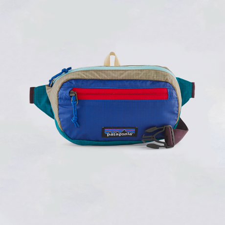Patagonia Ultralight Black Hole Mini Hip Pack - Patchwork/blue Patchwork/blue