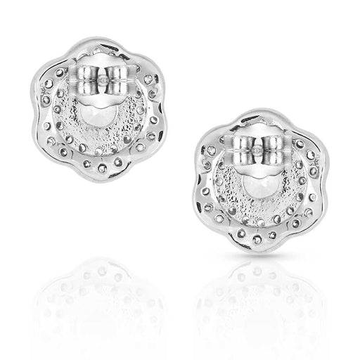Montana Silversmiths Petals In The Moonlight Crystal Earrings