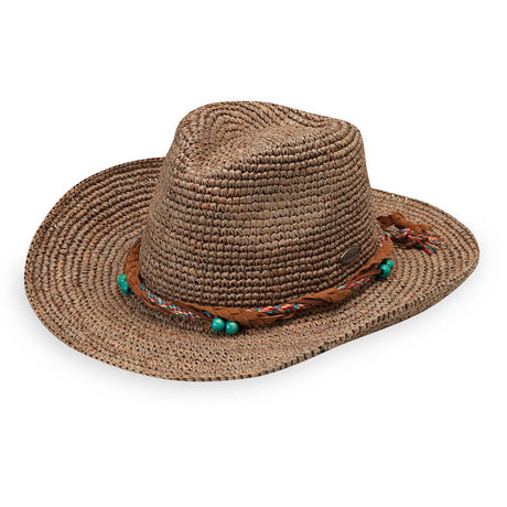 Wallaroo Hat Company Women's Petite Catalina Cowboy Hat Mushroom