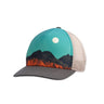 Pistil Dusk Trucker Hat Cinder