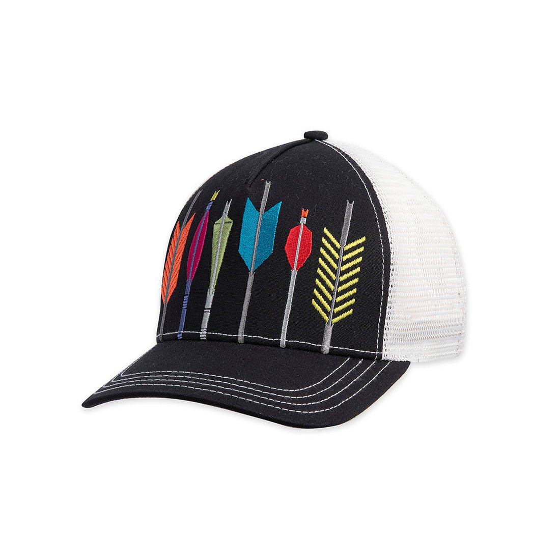 Pistil Quiver Trucker Hat Black