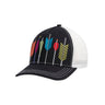 Pistil Women's Quiver Trucker Hat Jet Black