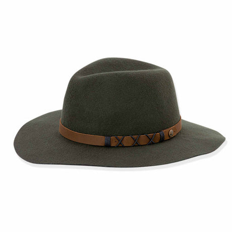 Pistil Soho Wide Brim Hat Olive